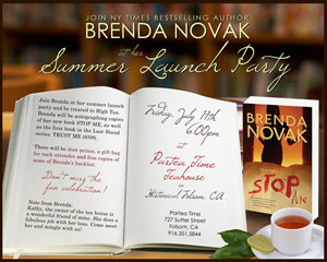Brenda Novak Launch Party