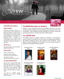 MFRW Newsletter